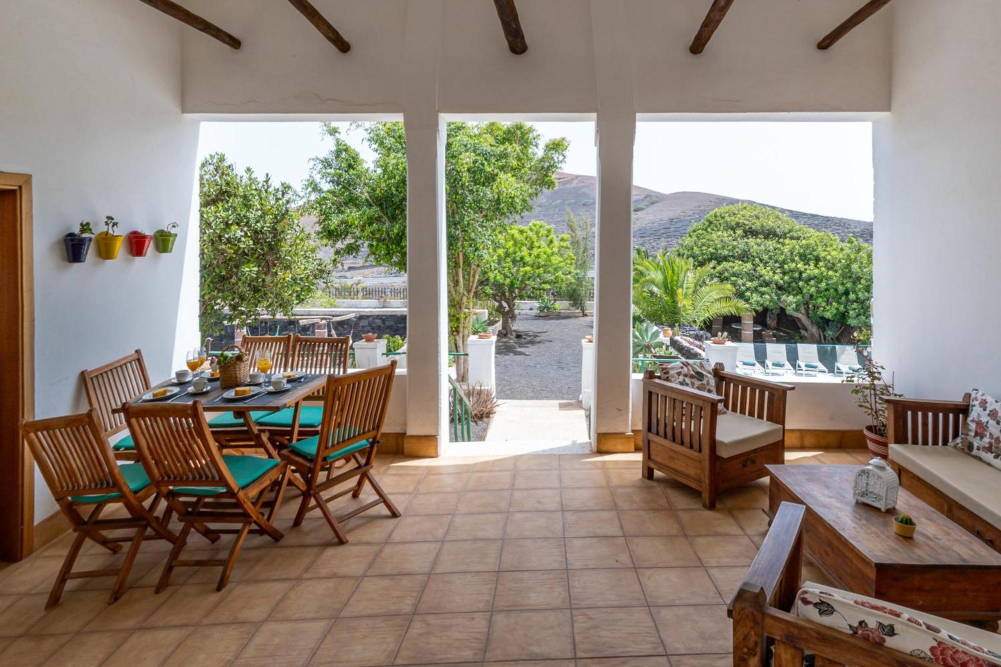 Conil Casa Timanfaya In Tegoyoヴィラ エクステリア 写真